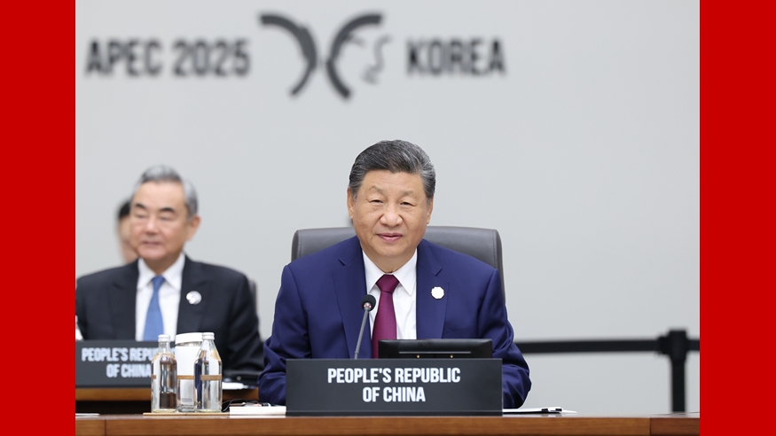 Xi Jinping legt Fünf-Punkte-Vorschlag für Aufbau von asiatisch-pazifischer Gemeinschaft mit geteilter Zukunft vor