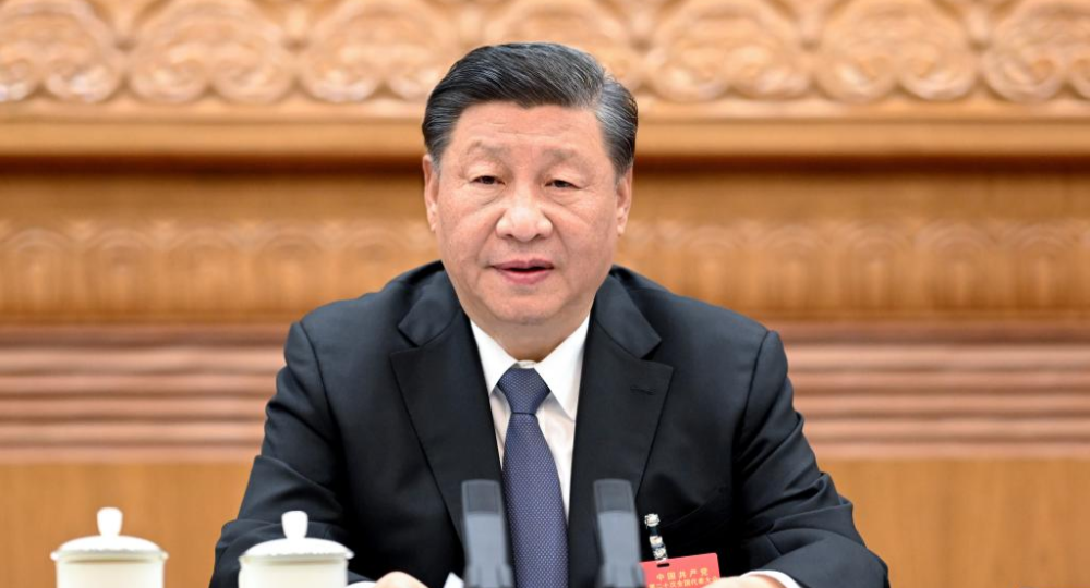  Xi leitet 2. Sitzung des Präsidiums des 20. Parteitags der KPCh 