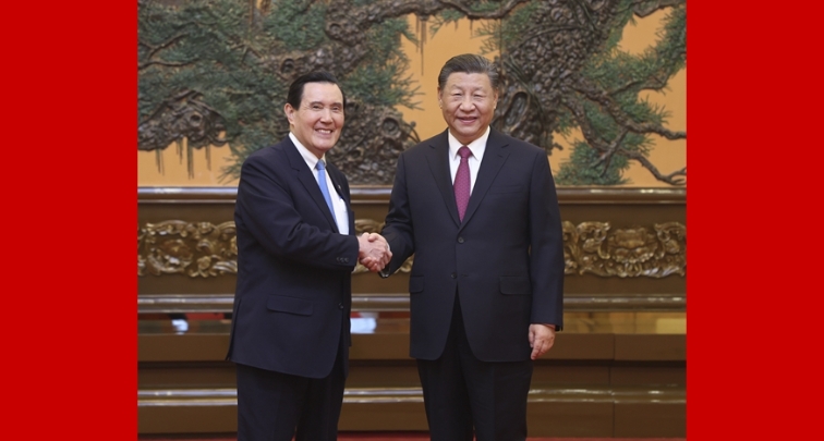 Xi Jinping trifft Ma Ying-jeou in Beijing