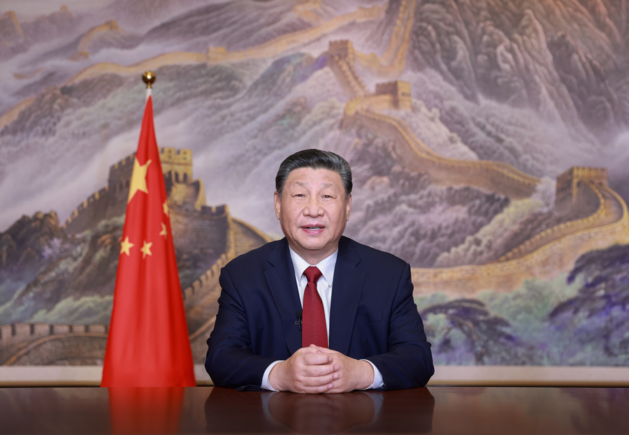 Neujahrsansprache von Staatspräsident Xi Jinping 2025 Schlagzeilen