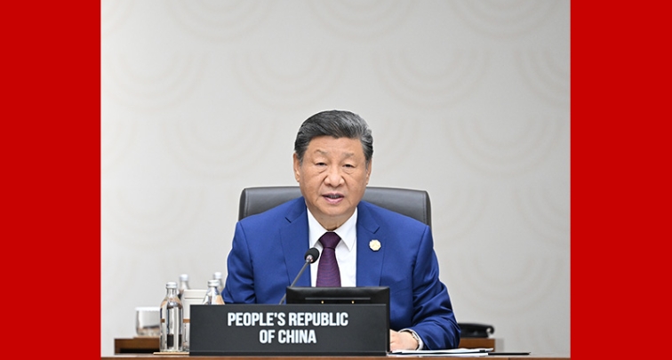 Xi Jinping legt Drei-Punkte-Vorschlag für nachhaltige und bessere Zukunft in asiatisch-pazifischem Raum vor