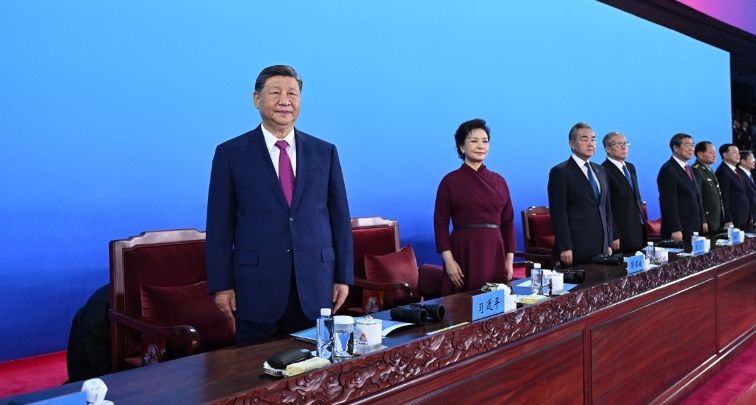 Xi Jinping nimmt an Eröffnungsfeier der 15. Nationalen Spiele teil