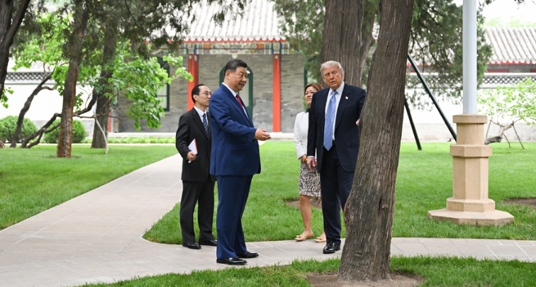 Xi Jinping und Donald Trump führten Gespräch im kleinen Kreis