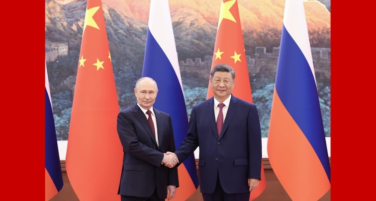Xi Jinping führt Gespräche mit Putin