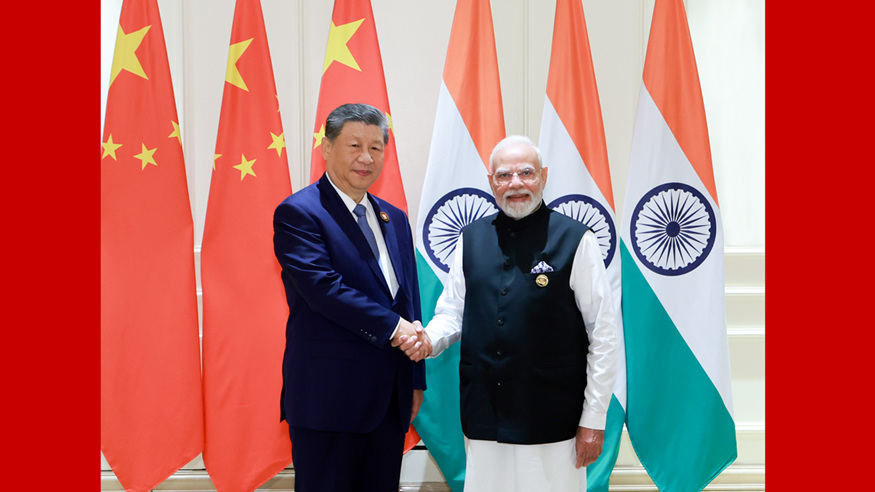Xi trifft Modi in Neu-Delhi